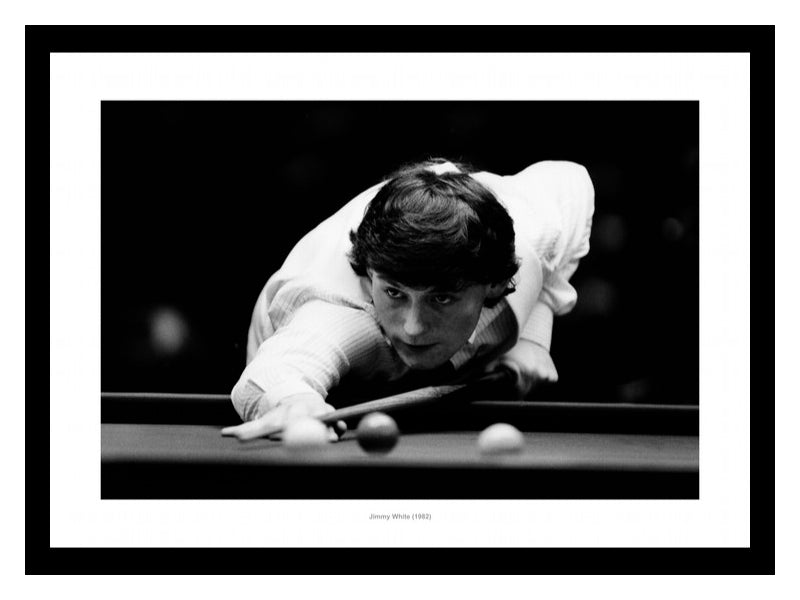 Jimmy White Snooker Legend 1982 Photo Memorabilia
