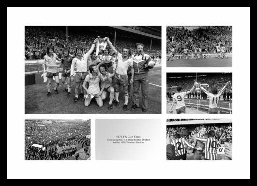 Southampton 1976 FA Cup Final Photo Montage
