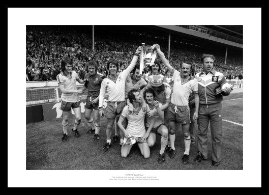 Southampton FC 1976 FA Cup Final Team Photo Memorabilia