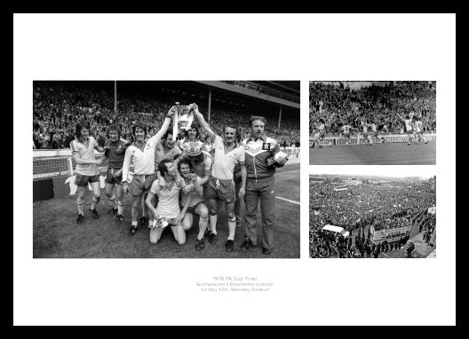 Southampton FC 1976 FA Cup Final Photo Memorabilia