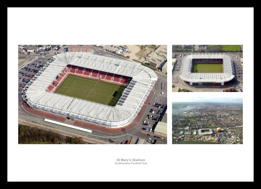 Southampton St Mary's Stadium Aerial Photo Memorabilia