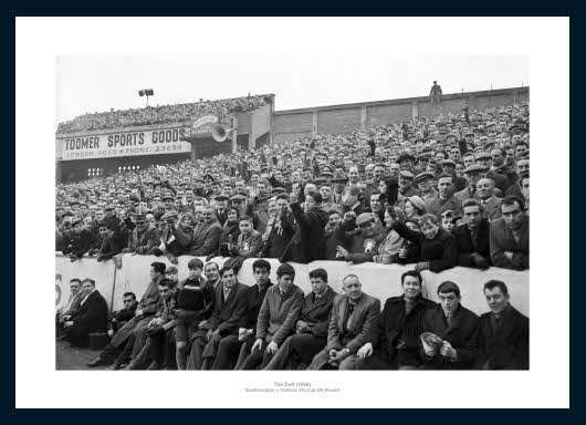 Southampton FC The Dell 1960 Historic Photo Memorabilia