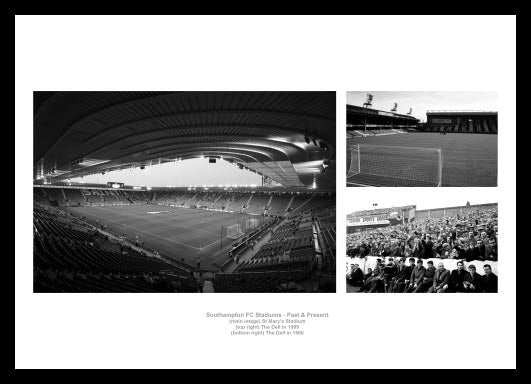 Southampton FC Stadiums Past and Present Photo Memorabilia