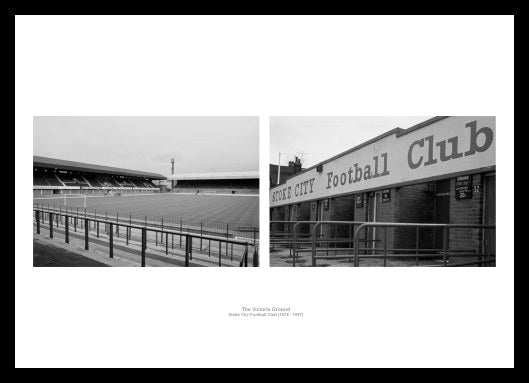 Stoke City The Victoria Ground Historic Photo Memorabilia