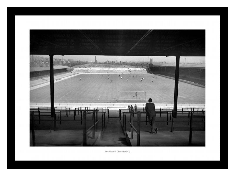 Stoke City Victoria Ground 1947 Historic Photo Memorabilia