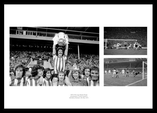 Sunderland AFC 1973 FA Cup Final Photo Memorabilia