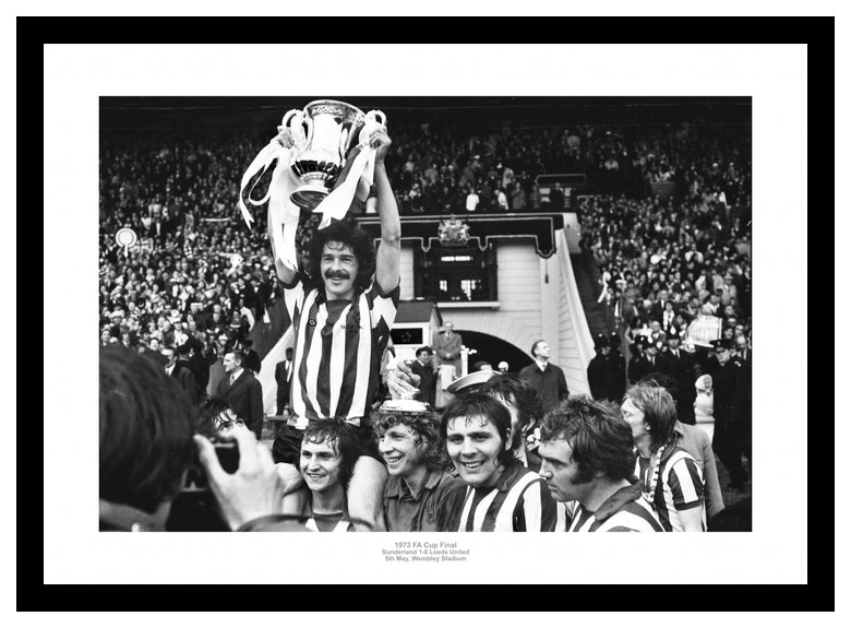 Sunderland 1973 FA Cup Final Team Photo Memorabilia