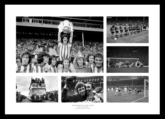 Sunderland AFC 1973 FA Cup Final Photo Memorabilia Memorablia
