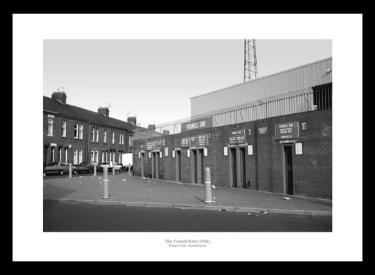 Sunderland AFC Roker Park Stadium Fullwell End Photo Memorabilia
