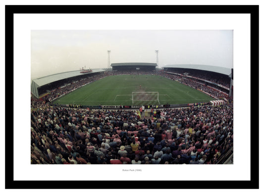 Sunderland AFC Roker Park Match Day Final Season 1996 Photo Memorabilia