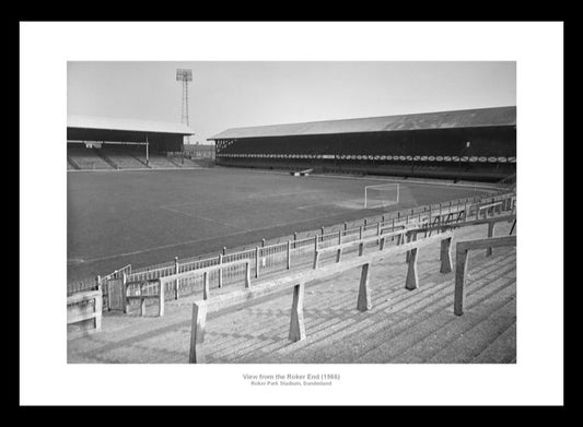Sunderland AFC Roker Park Stadium 1966 Photo Memorabilia
