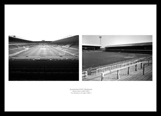Sunderland AFC Stadiums Old and New Photo Memorabilia