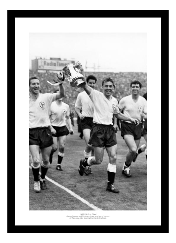 Tottenham Hotspur 1962 FA Cup Final Jimmy Greaves & Team Photo