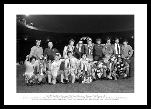 Tottenham Hotspur 1982 FA Cup Final Team Photo Memorabilia
