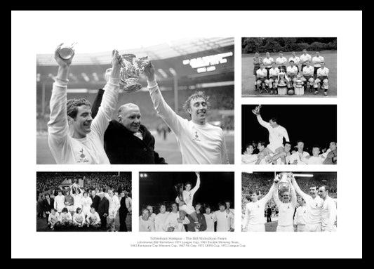 Tottenham Hotspur The Bill Nicholson Years Photo Memorabilia