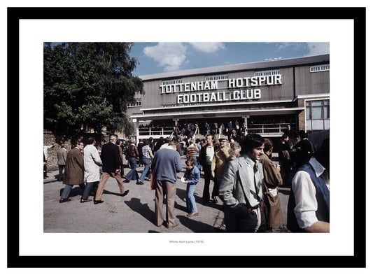 Tottenham Hotspur White Hart Lane Match Day 1976 Photo Memorabilia