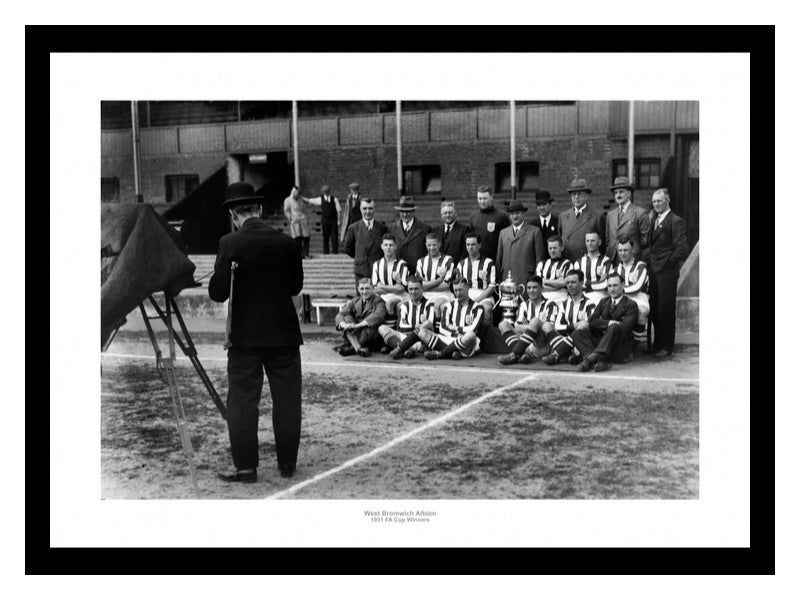 West Bromwich Albion 1931 FA Cup Winning Team Photo Memorabilia