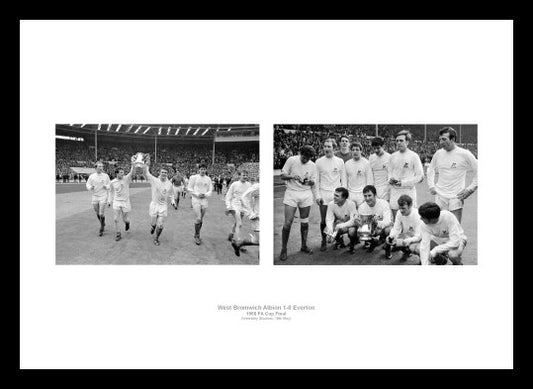 West Bromwich Albion 1968 FA Cup Final Photo Memorabilia