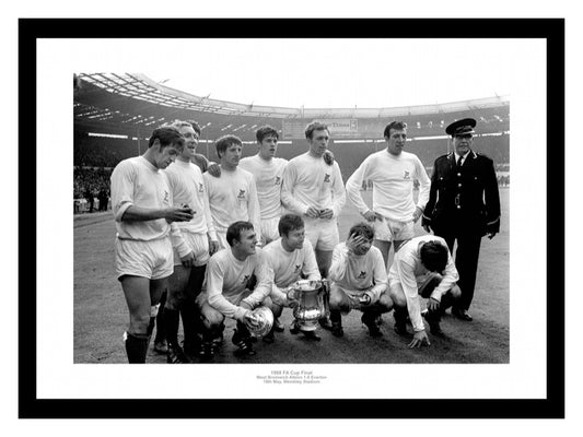 West Bromwich Albion 1968 FA Cup Final Photo Memorabilia