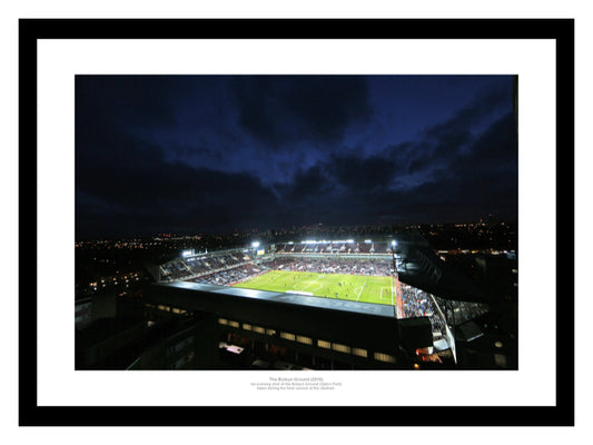 Boleyn Ground (Upton Park) at Night West Ham United Photo Memorabilia