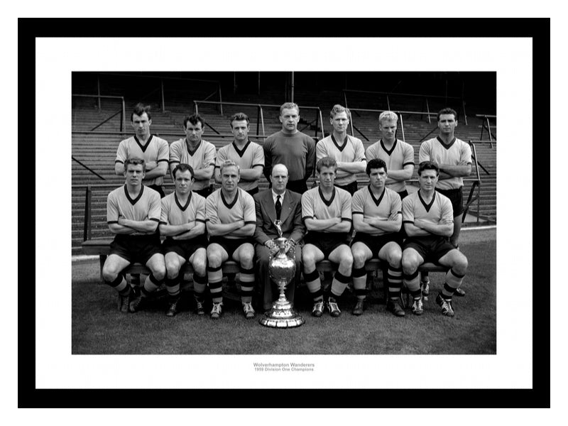 Wolverhampton Wanderers 1959 League Champions Team Photo Memorabilia