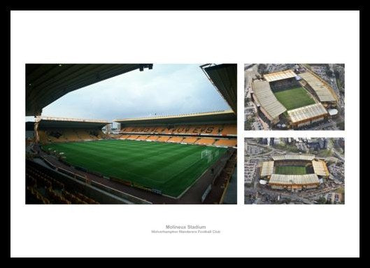Wolverhampton Wanderers Molineux Football Stadium Photo Memorabilia