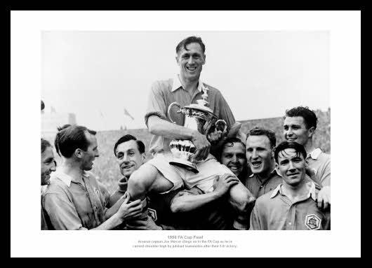 Arsenal FC 1950 FA Cup Final  Photo Memorabilia