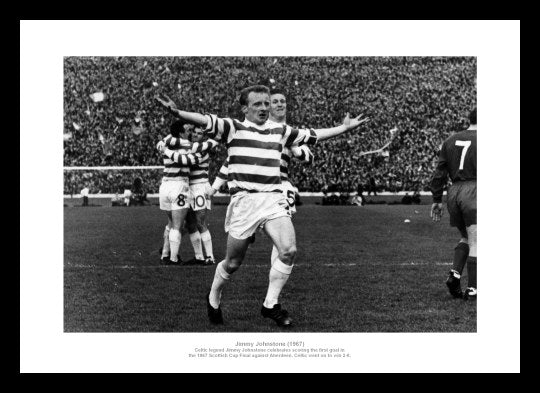Jimmy Johnstone - Celtic FC Legend Photo Memorabilia