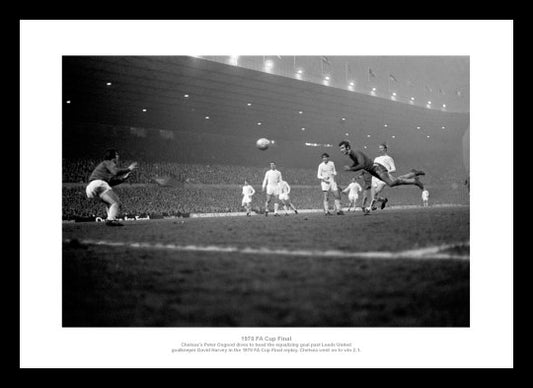 Peter Osgood Chelsea 1970 FA Cup Final Photo Memorabilia