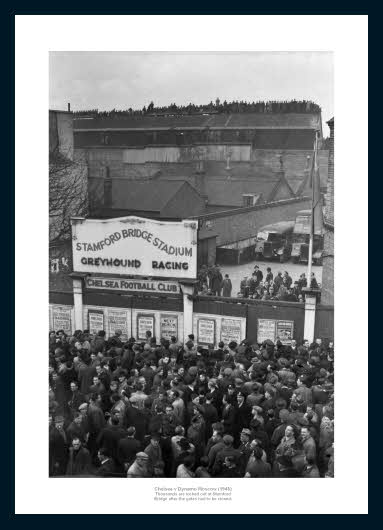 Stamford Bridge 1945 Historic Chelsea FC Photo Memorabilia