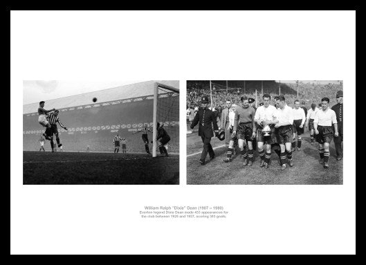 Dixie Dean Everton FC Legend Photo Memorabilia