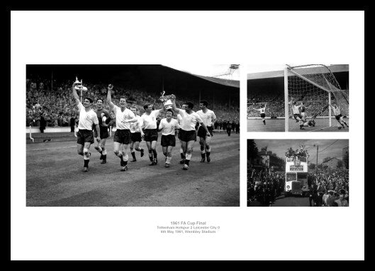 Tottenham Hotspur 1961 FA Cup Final Photo Memorabilia