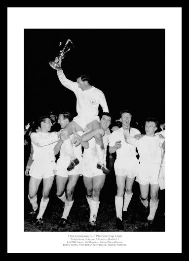 Tottenham Hotspur 1963 European Cup Winners Cup Final Photo Memorabilia