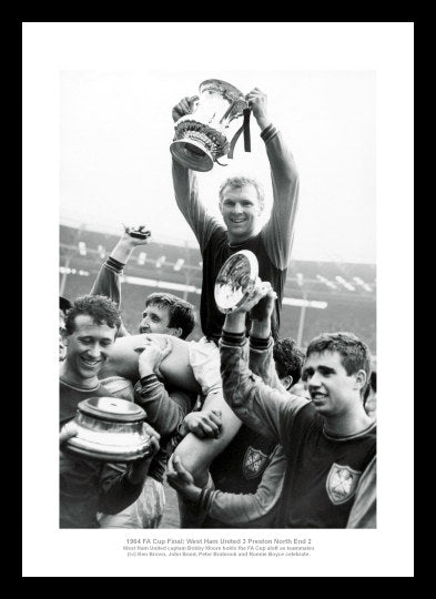 West Ham United 1964 FA Cup Final Team Photo Memorabilia